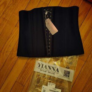 YIANNA Latex Waist Trainer for Women Size M NEW